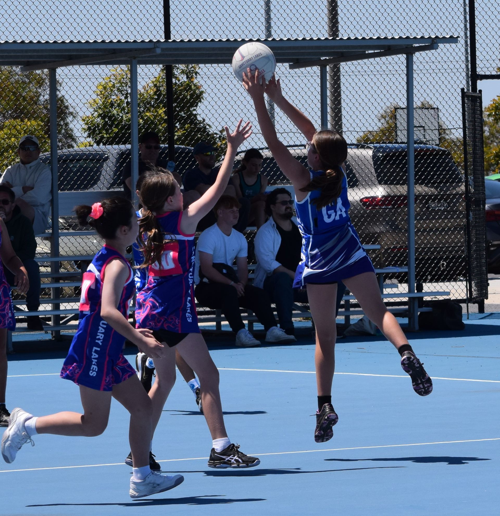 Bayside players in action